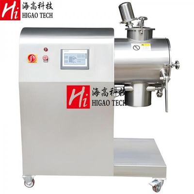 Máquina mezcladora de polvo seco de aglomeración de mezclador de arado horizontal de laboratorio ISO